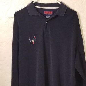 Pivot Rules Thick Mens Golf 1/2 Button Up Shirt